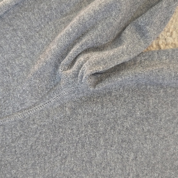 All Saints Gray Recovery Funnel Neck Sweater Size Medium - Picture 13 of 14